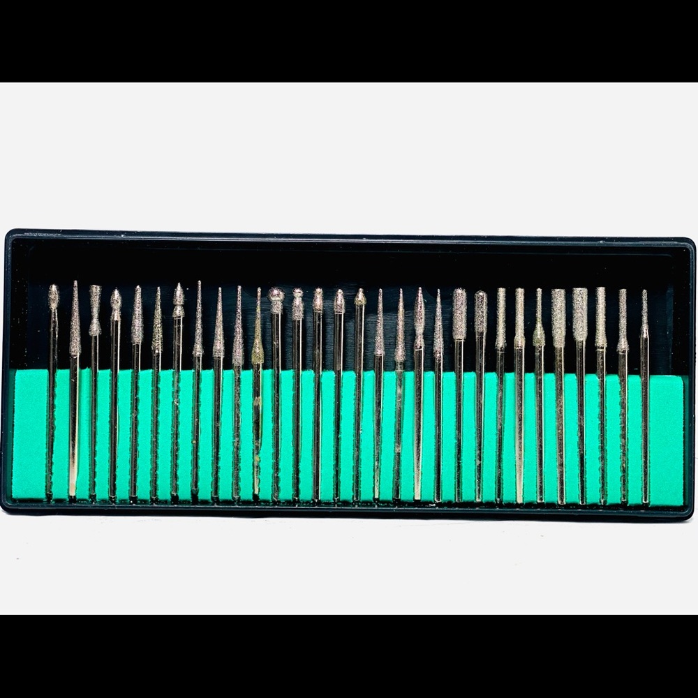 30 Piece Professional Nail Drill Bit Set